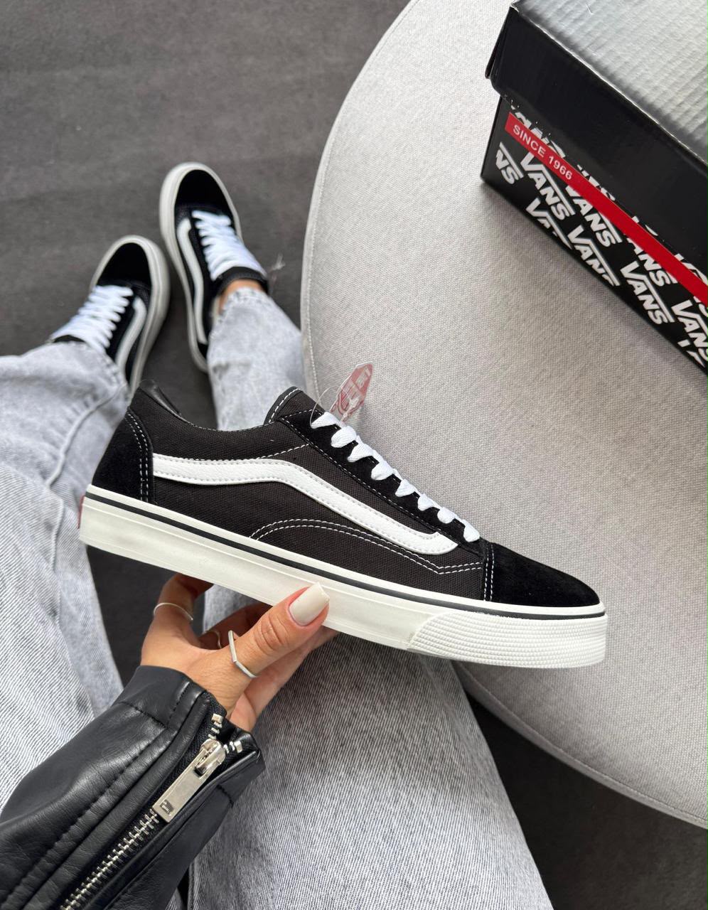 Vans Old Skool Preto e Branco